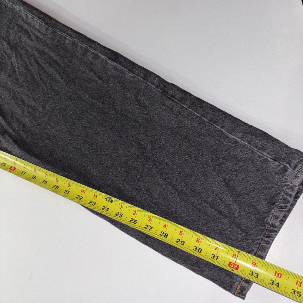 Levi's Super Baggy Jeans 32x34 Black Out Rinse Dark Wash A42980004 Loose Fit Y2K - Picture 3 of 7